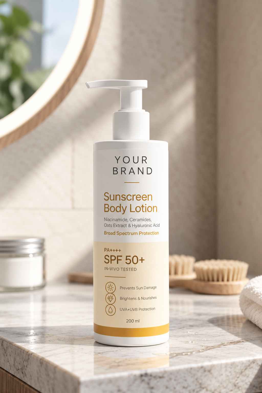 Pembuatan Brand Body Lotion SPF