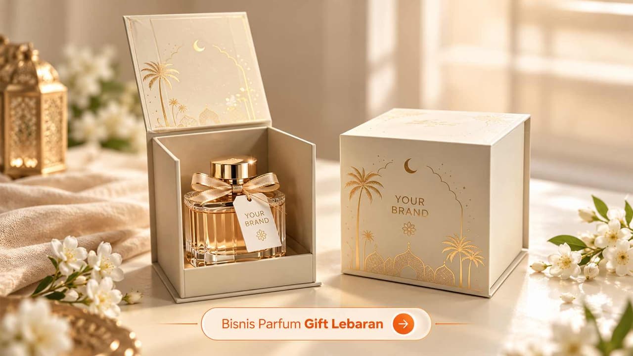 Hampers parfum Lebaran Idul Fitri untuk keluarga