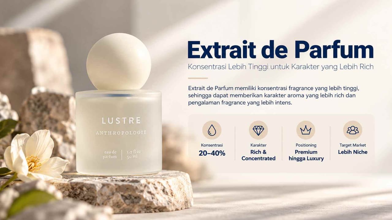 Bisnis Extrait de Parfum untuk Brand Positioning Luxury dan Niche