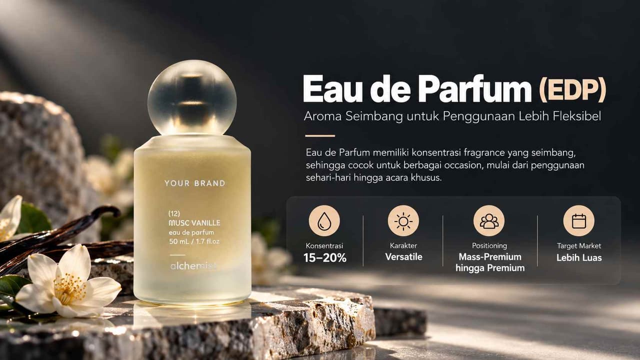 Bisnis Eau de Parfum EDP untuk Hero Product Daily Wear