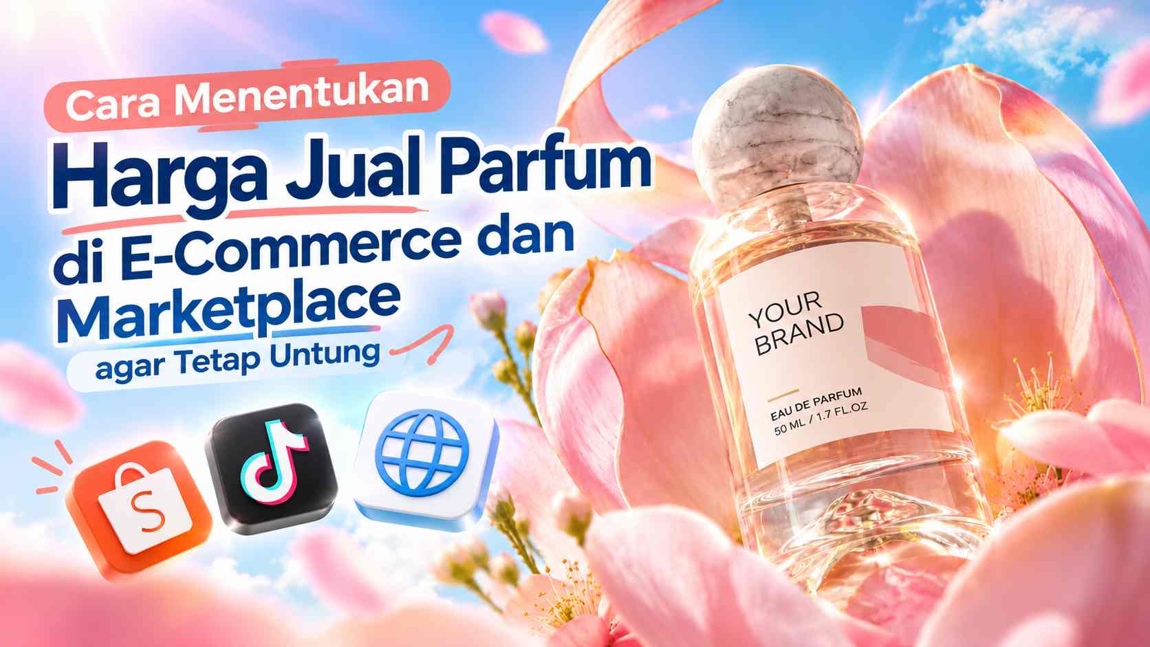 Cara Menentukan Harga Jual Parfum Marketplace agar Untung