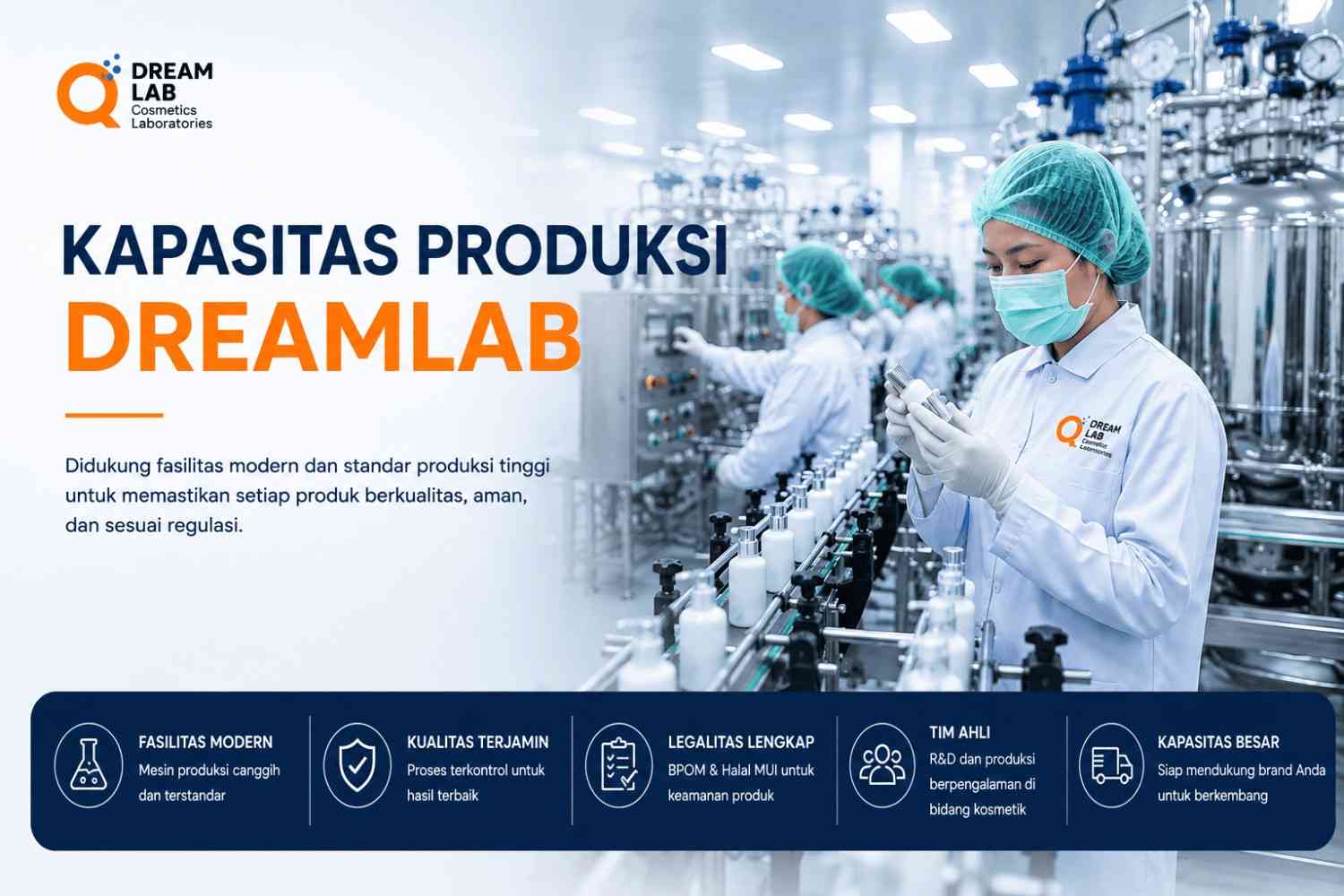 Cari Maklon Kosmetik Cepat Produksi untuk Restock Brand Anda - Dreamlab Indonesia Cari Maklon Kosmetik Cepat Produksi untuk Restock Brand Anda