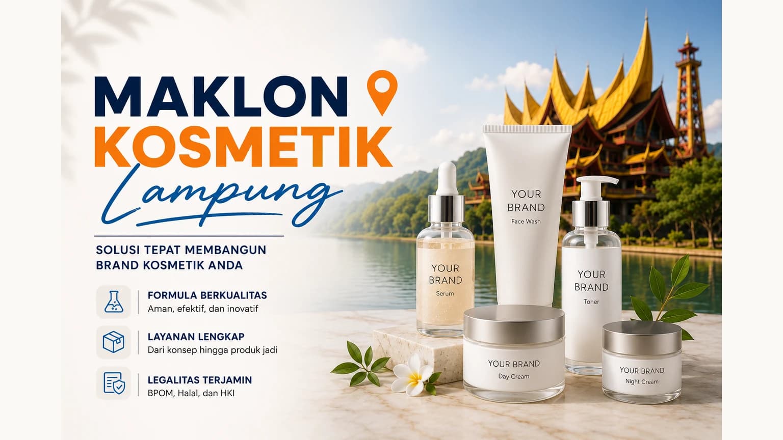 Pabrik Kosmetik Bandar Lampung — Mulai Brand Skincare Sendiri Tanpa Ribet