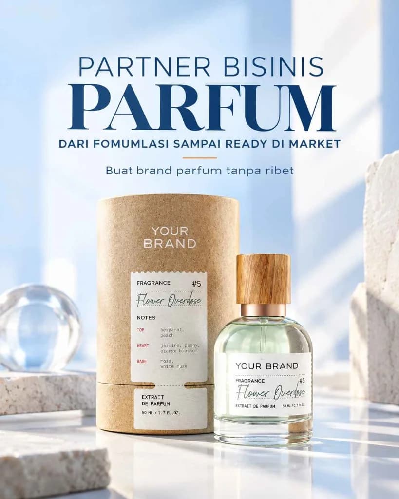 Partner Bisnis Parfum: Free Custom Formula dan Branding