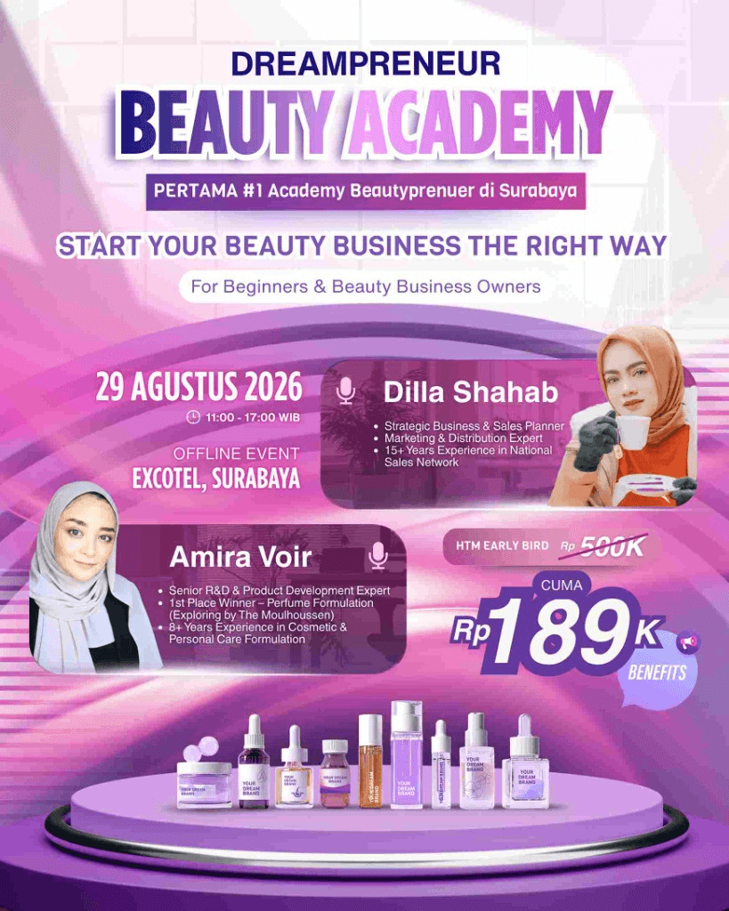 BEAUTY ACADEMY BATCH 2 — Surabaya, 29 Agustus 2026