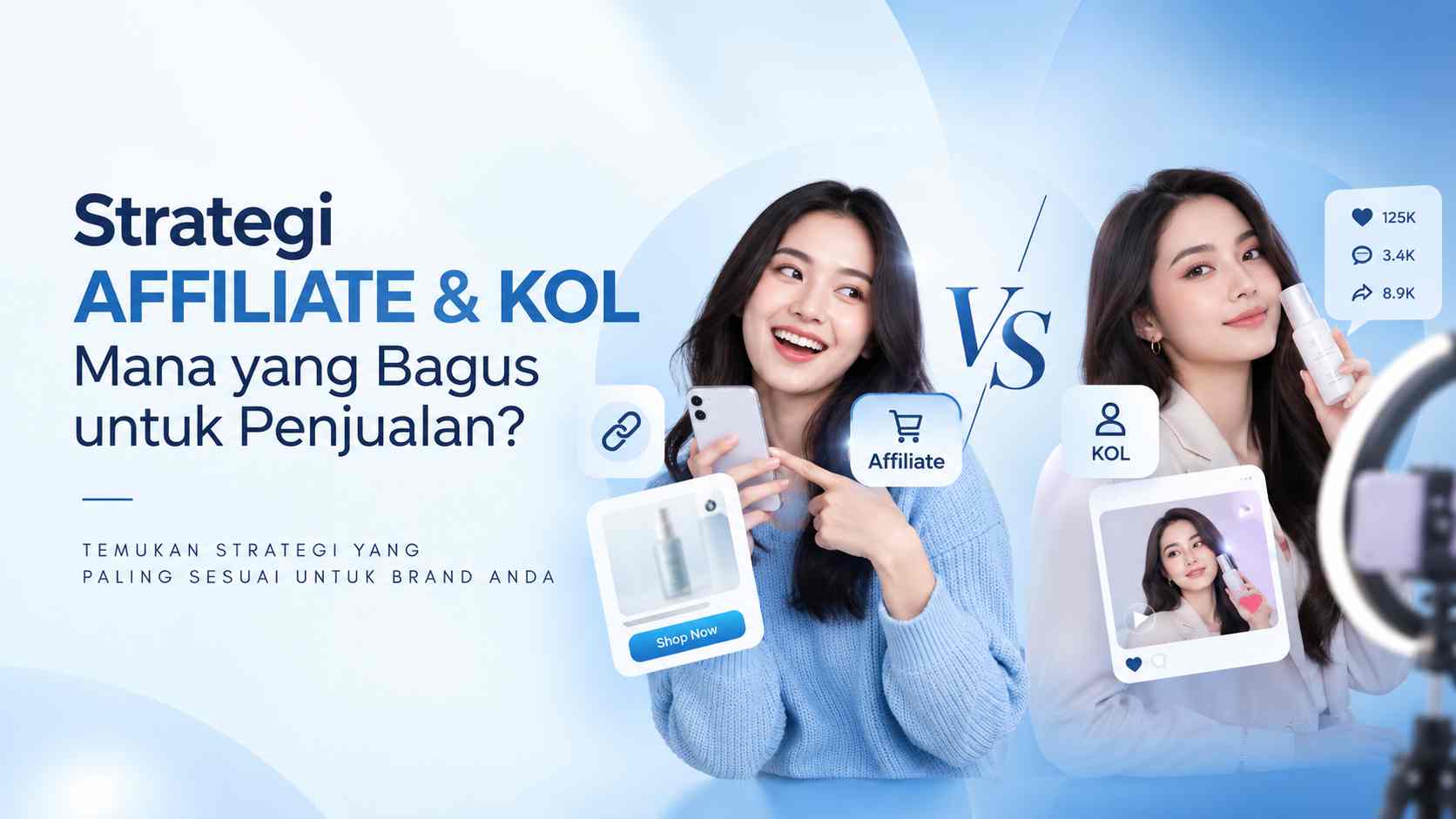 Affiliate vs KOL: Strategi Marketing untuk Brand Skincare Pemula | Dreamlab - Dreamlab Indonesia Affiliate vs KOL: Strategi Marketing untuk Brand Skincare Pemula | Dreamlab