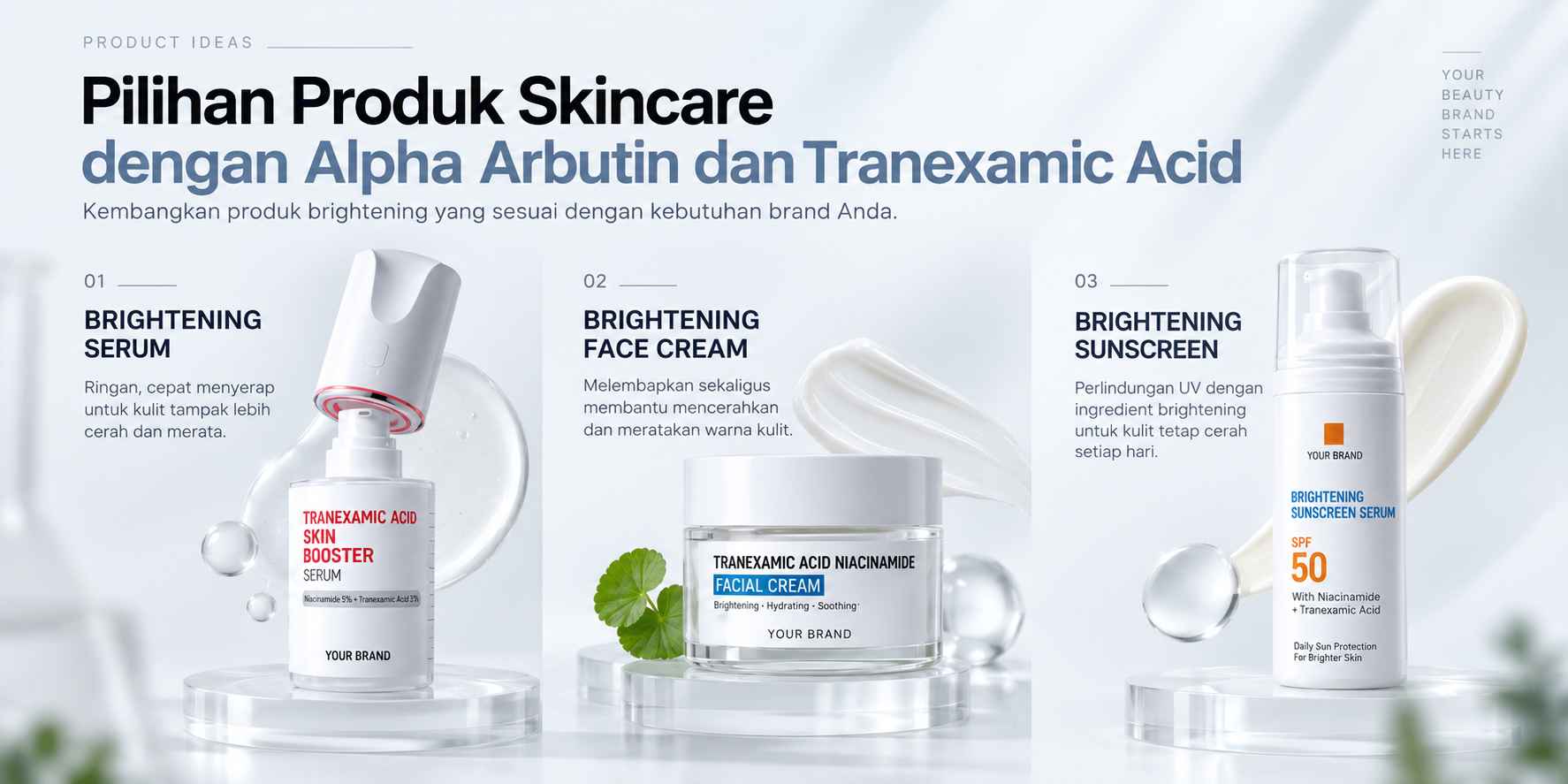 Alpha Arbutin vs Tranexamic Acid: Mana yang Lebih Bagus? | Dreamlab - Dreamlab Indonesia Alpha Arbutin vs Tranexamic Acid: Mana yang Lebih Bagus? | Dreamlab