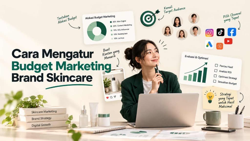 Cara Mengatur Budget Marketing Brand Skincare Baru dengan Tepat - Dreamlab Indonesia Cara Mengatur Budget Marketing Brand Skincare Baru dengan Tepat