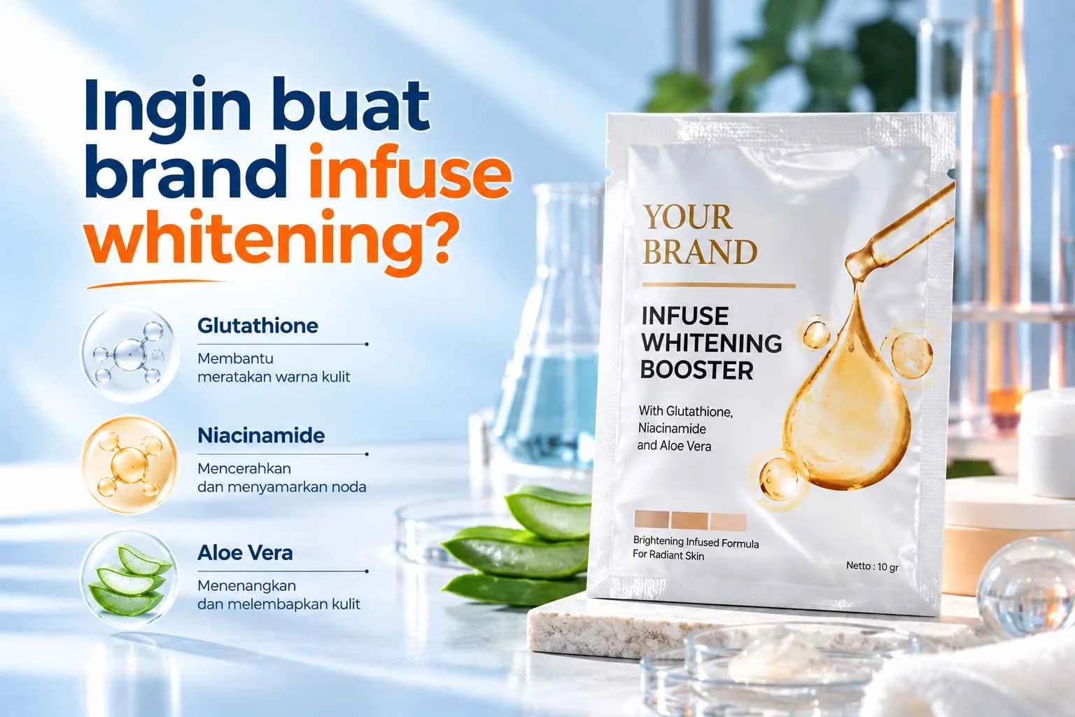 Jasa Maklon Infused Whitening BPOM: Bikin Brand Pencerah | Dreamlab - Dreamlab Indonesia Jasa Maklon Infused Whitening BPOM: Bikin Brand Pencerah | Dreamlab