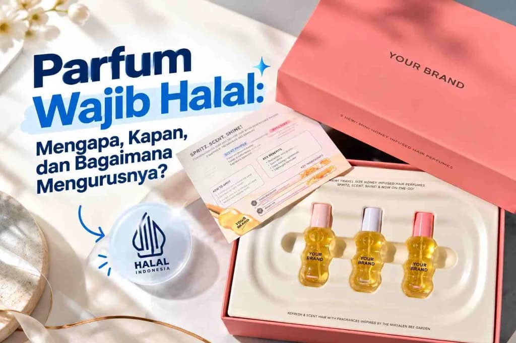 Maklon Parfum Halal: Wajib Halal Diundur ke 2028, Kenapa Brand Parfum Tetap Perlu Siap Sekarang? - Dreamlab Indonesia Maklon Parfum Halal: Wajib Halal Diundur ke 2028, Kenapa Brand Parfum Tetap Perlu Siap Sekarang?