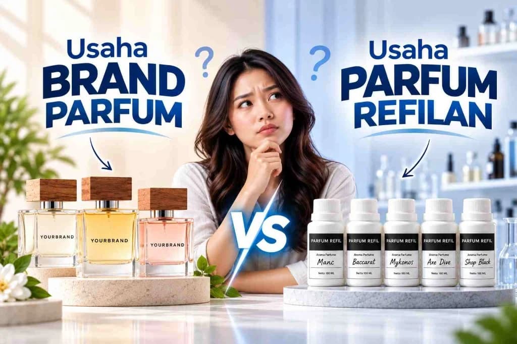Modal Bisnis Parfum: Refill atau Brand Sendiri, Mana yang Lebih Untung? - Dreamlab Indonesia Modal Bisnis Parfum: Refill atau Brand Sendiri, Mana yang Lebih Untung?