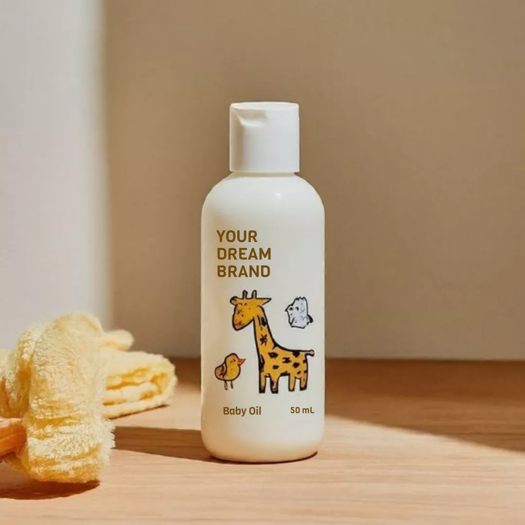 Jasa Maklon Baby Oil — babycare Dreamlab Maklon Baby Oil — jasa maklon babycare custom BPOM & Halal Dreamlab