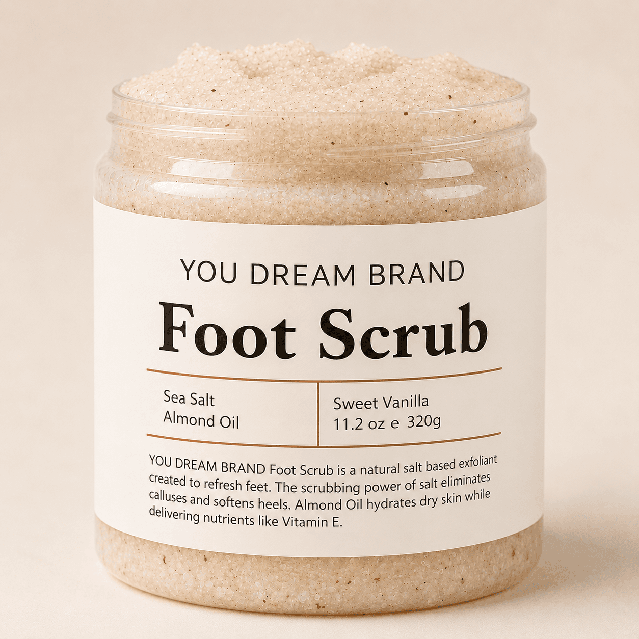 Jasa Maklon Foot Scrub — footcare Dreamlab Maklon Foot Scrub — jasa maklon footcare custom BPOM & Halal Dreamlab