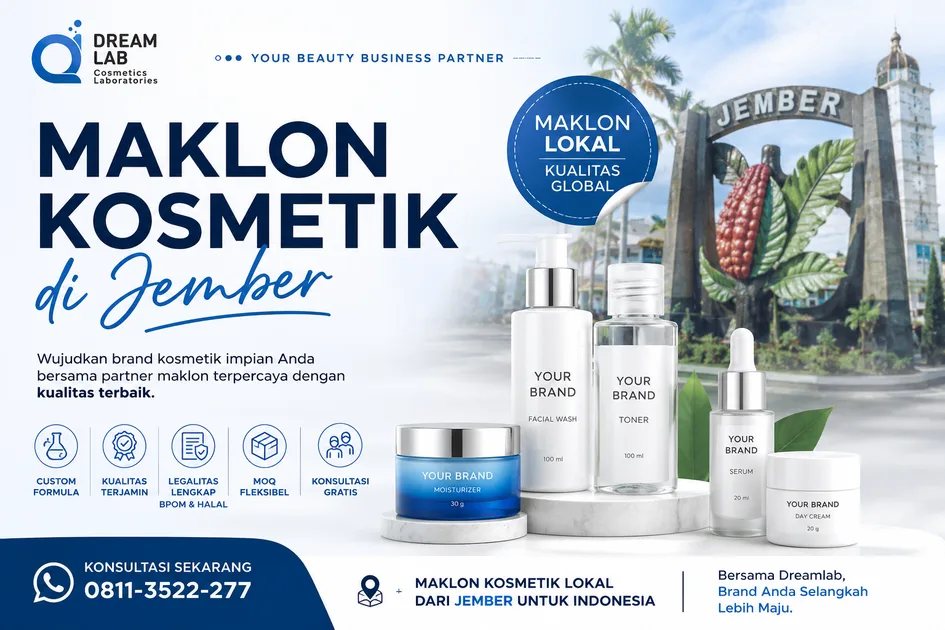Jasa Maklon Kosmetik di Jember, Ini Solusinya