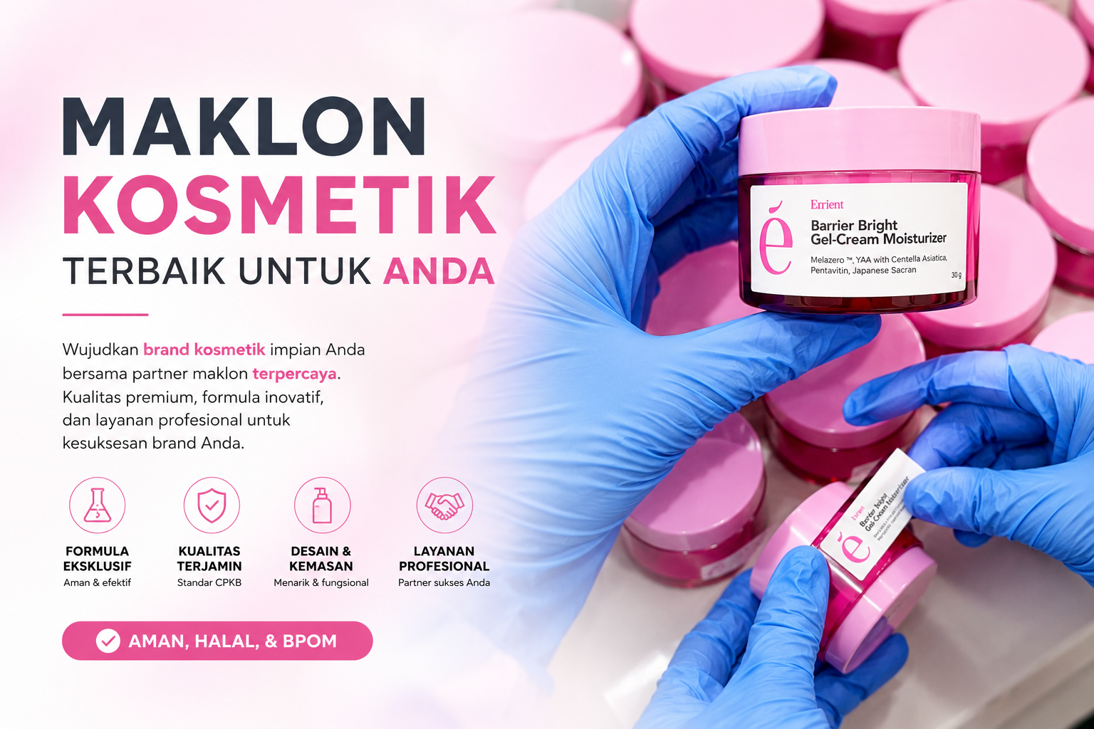 Rekomendasi Maklon Kosmetik Terbaik: Kenapa Dreamlab Jadi Pilihan Tepat